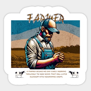 Farmer Sticker